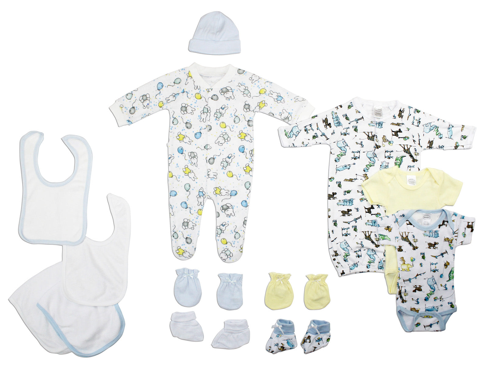 Bambini Neutral Newborn Baby Layette
