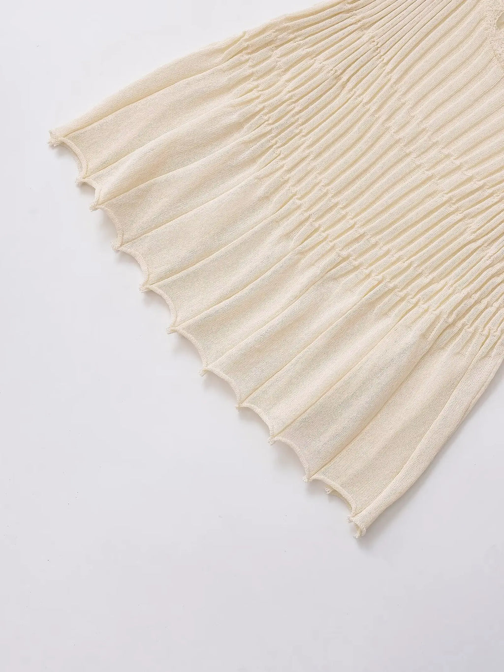 MYST&ZA2025 summer pleated wrapped chest