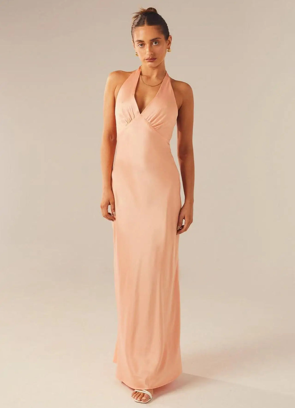 Sega Satin Bridesmaid Dress