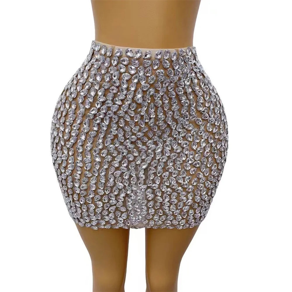 Sexy Mesh Mini Dress