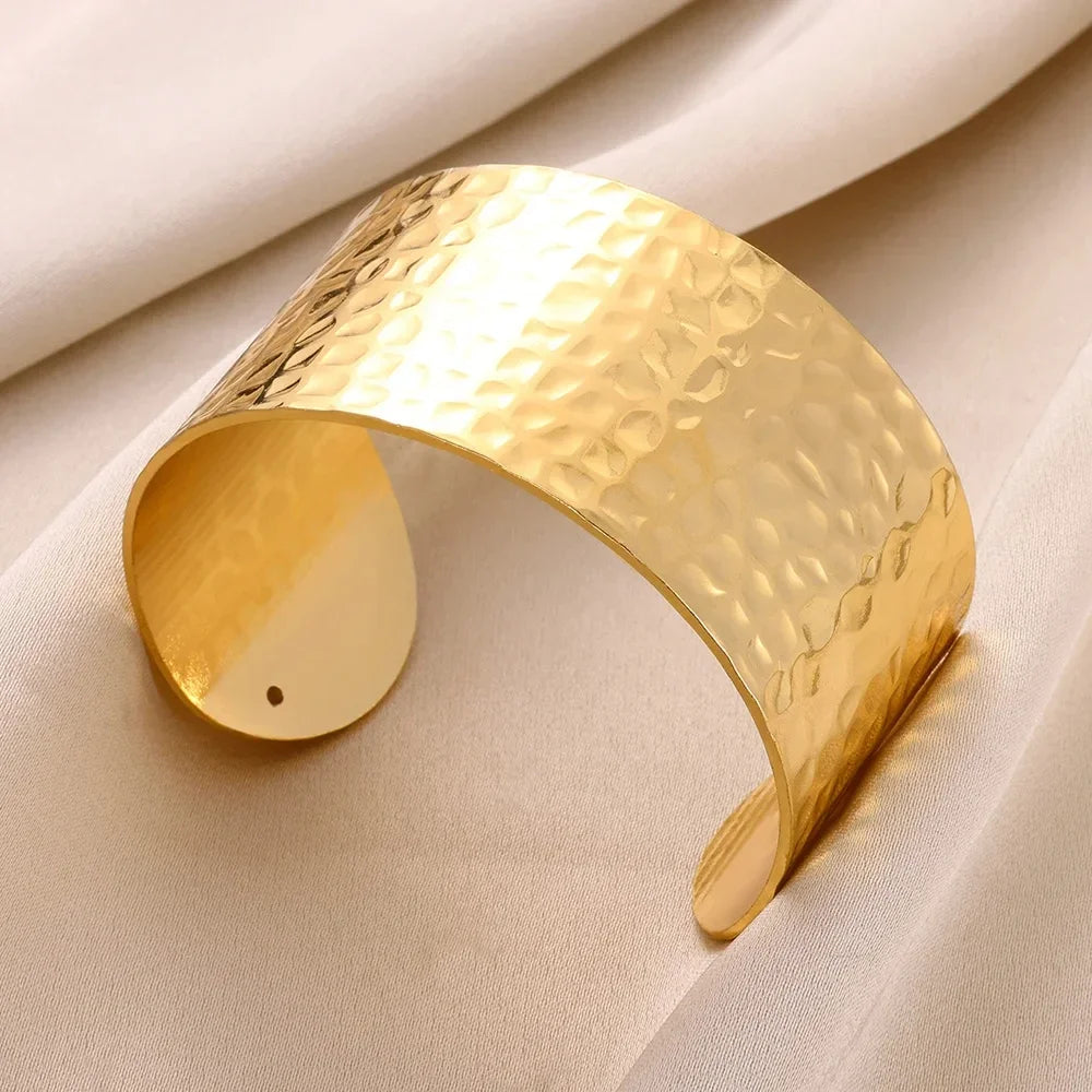 Geometric Embossed Bracelet