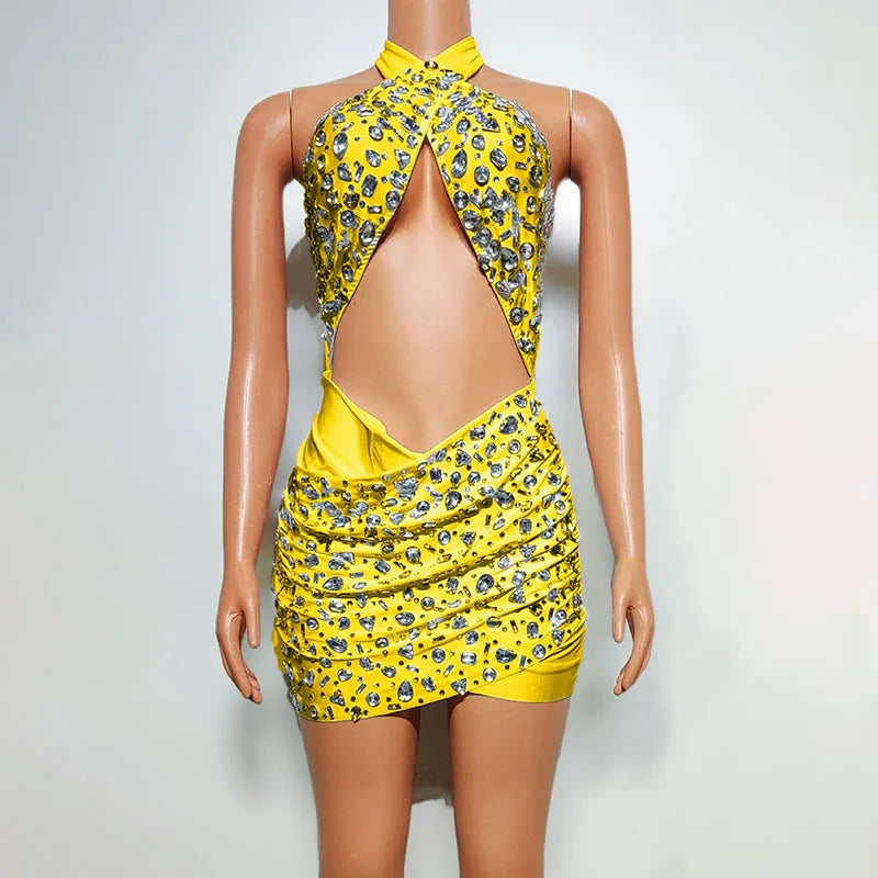Birthday Dinner Company Annual Meeting Signing Performance Singer Banquet Nightclub Bar Party Vestidos De Noche Elegante De Lujo