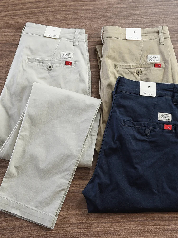 Men’s Retro Slim Chino Pants