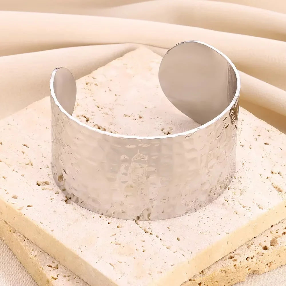 Geometric Embossed Bracelet