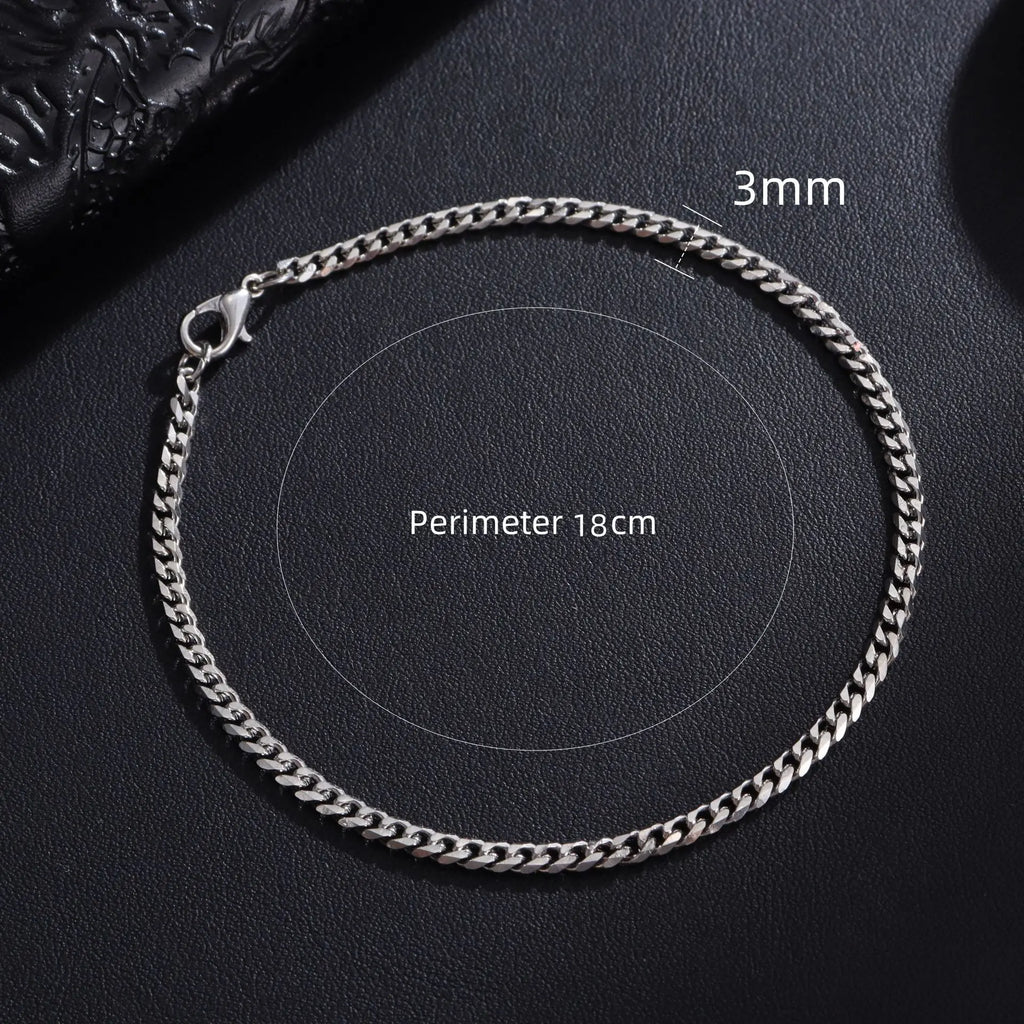 rendy Cuban Chain Bracelet – Stainless Steel