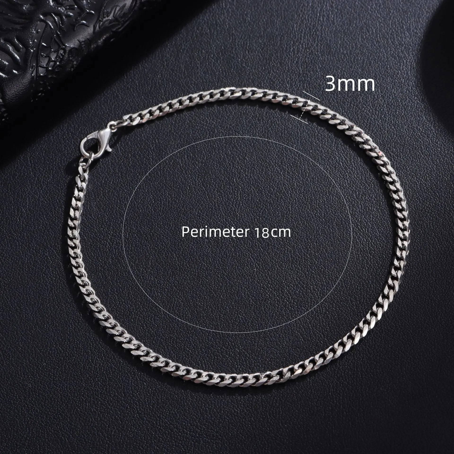 rendy Cuban Chain Bracelet – Stainless Steel