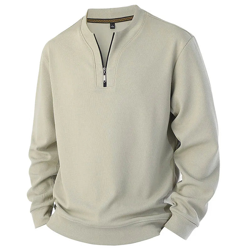 Men's half-zip sweatshirt