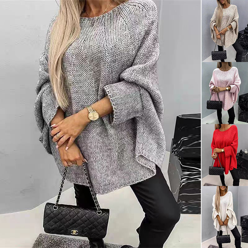 Winter Loose Batwing Sweater