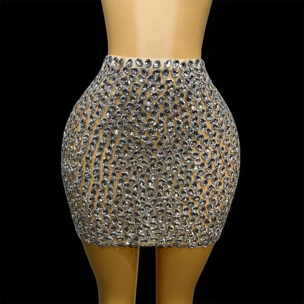 Sexy Mesh Mini Dress