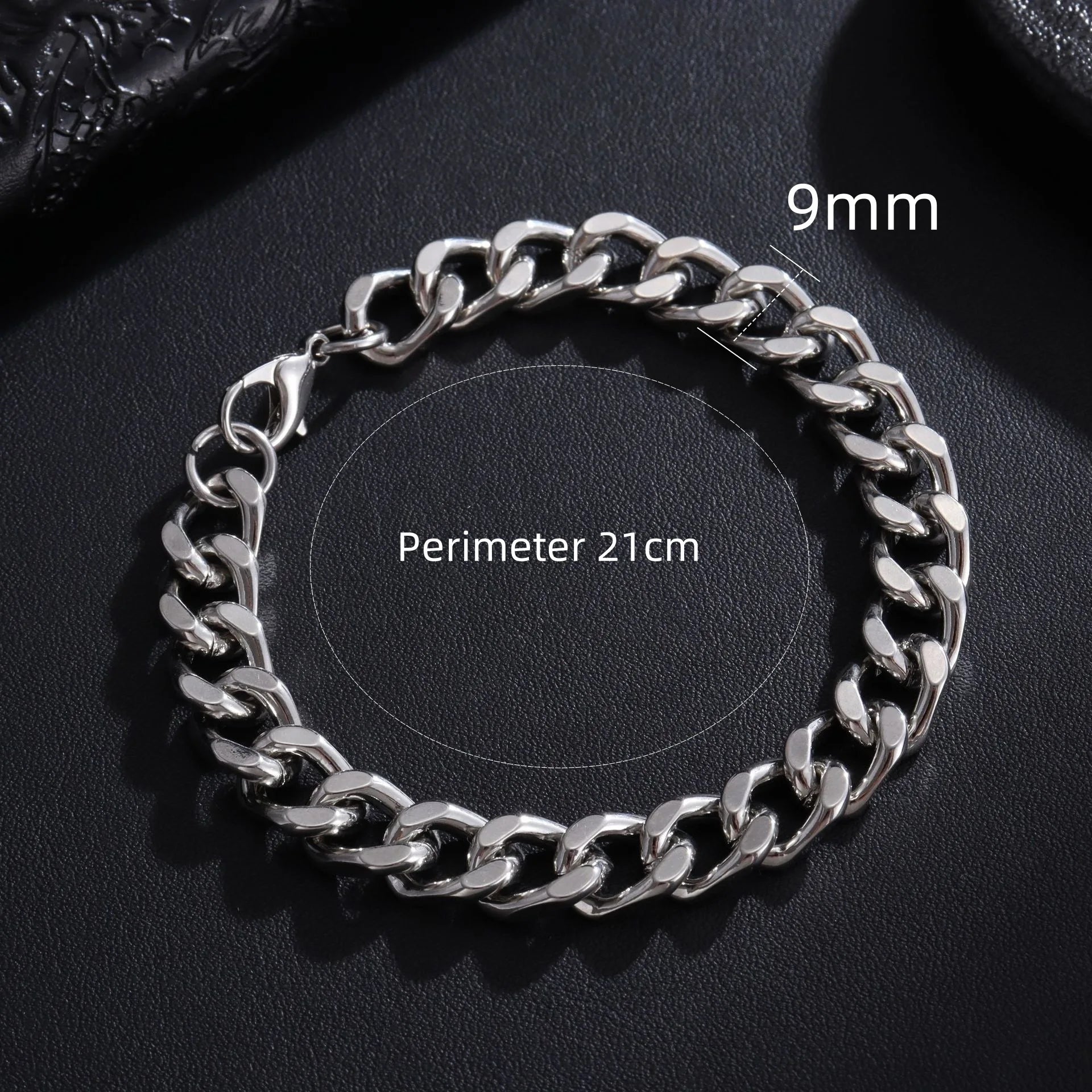 rendy Cuban Chain Bracelet – Stainless Steel