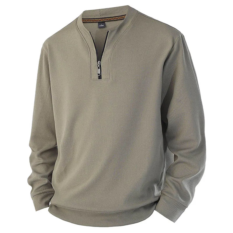 Men's half-zip sweatshirt