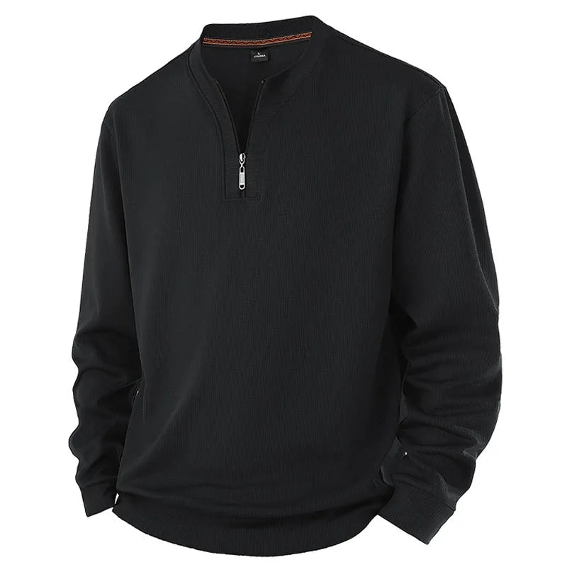 Men's half-zip sweatshirt