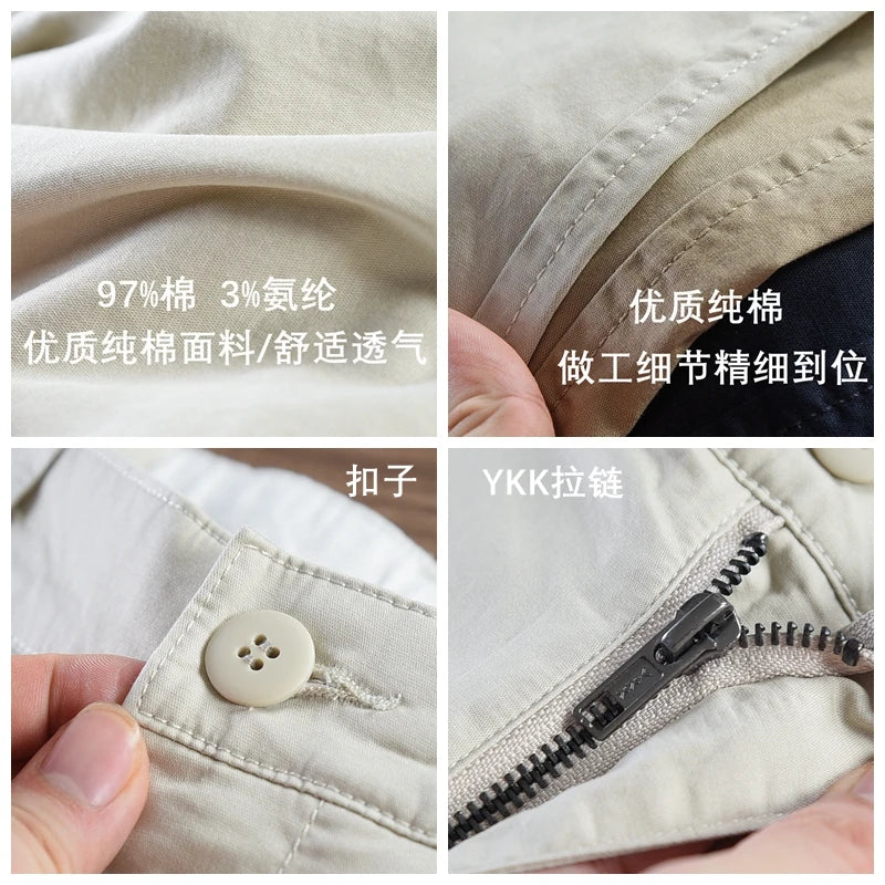 Men’s Retro Slim Chino Pants