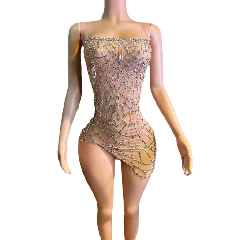 Sexy Mesh Tube Top