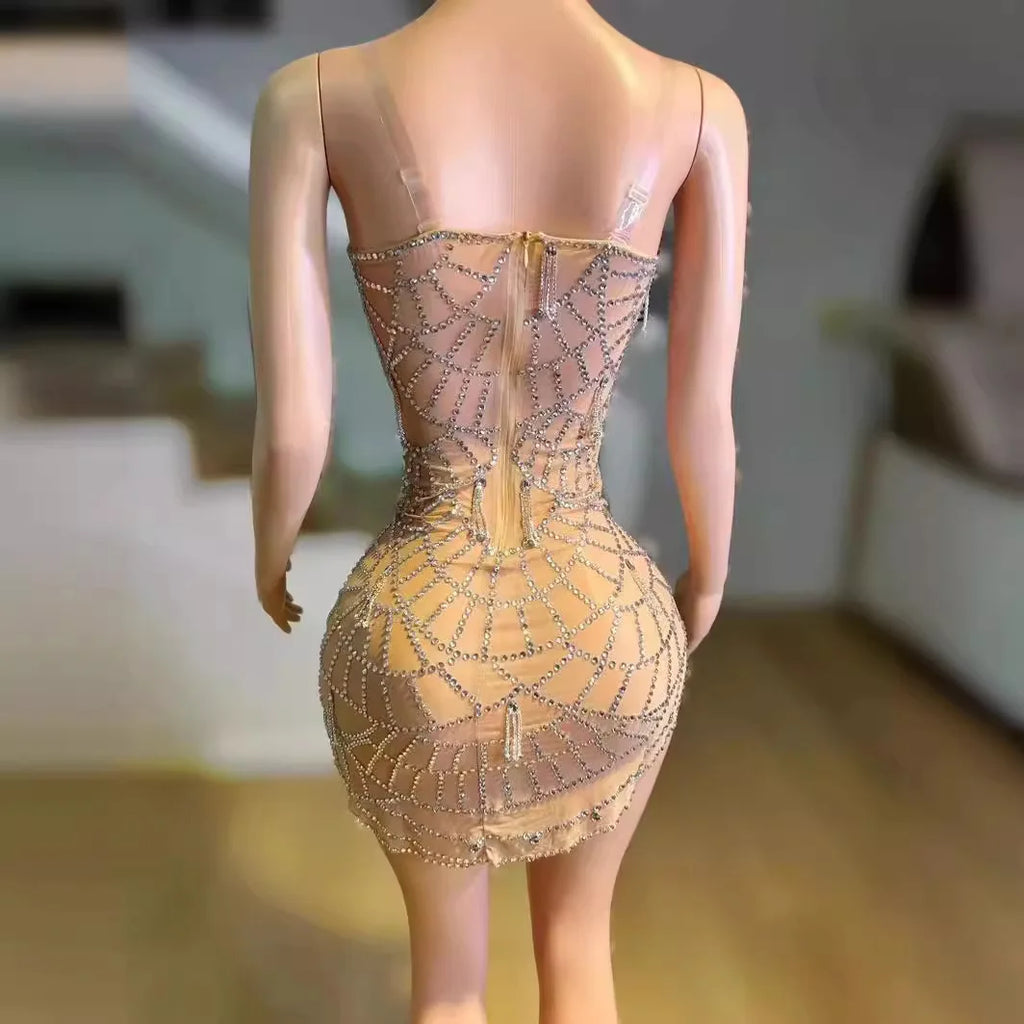 Sexy Mesh Tube Top