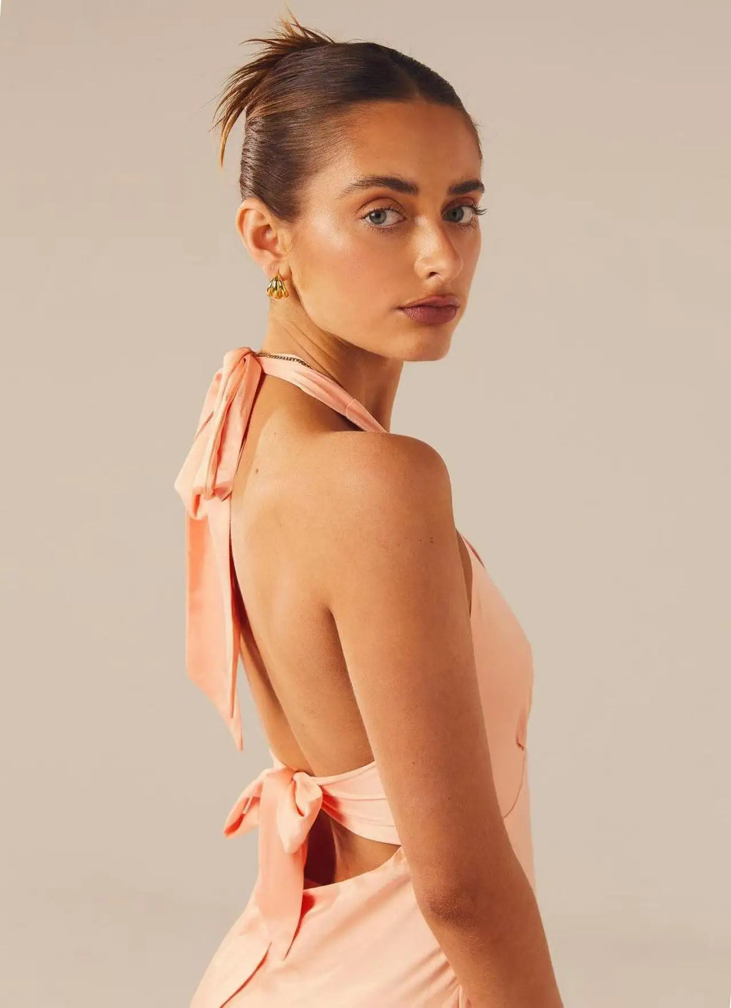 Sega Satin Bridesmaid Dress