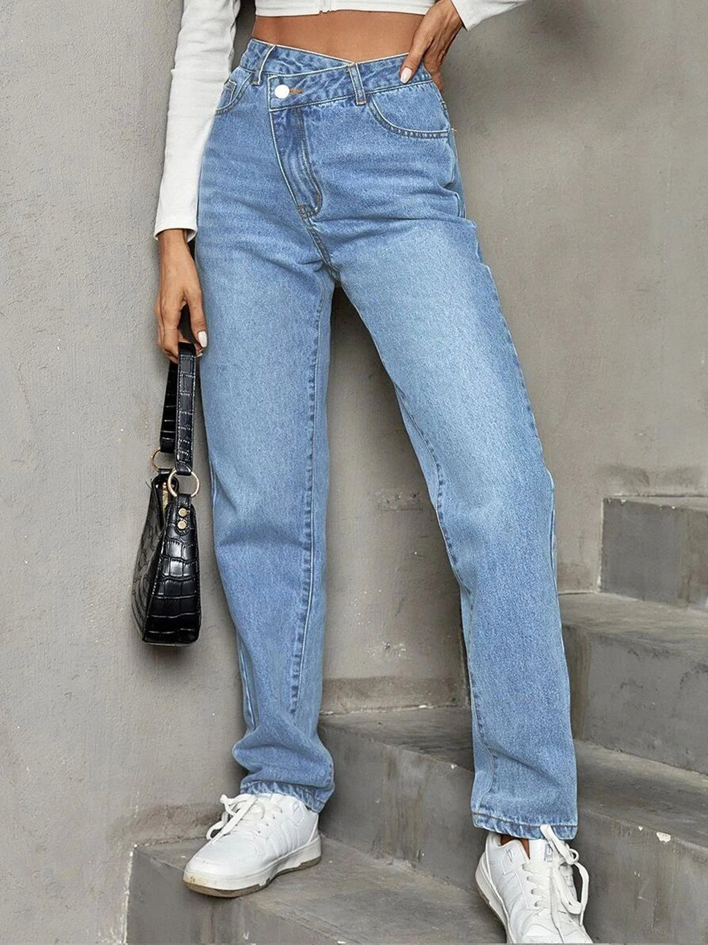 Stretchy Skinny Jeans Lady