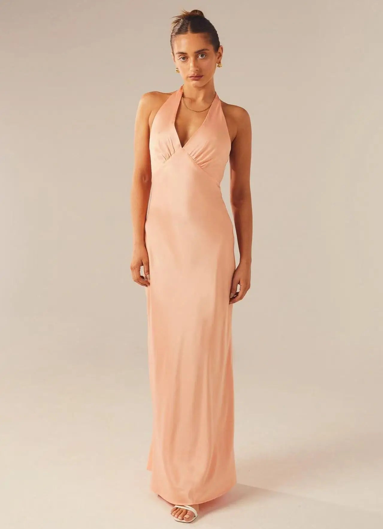Sega Satin Bridesmaid Dress