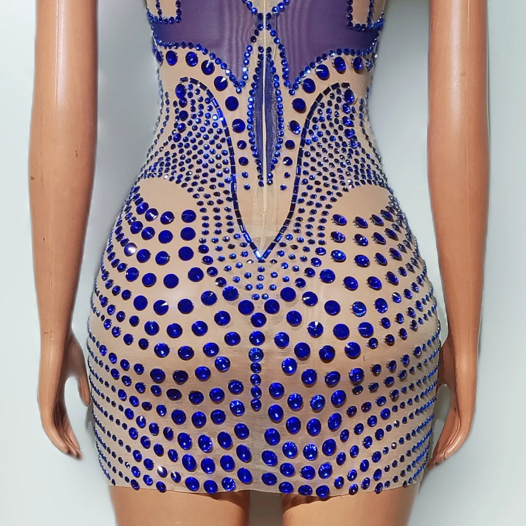 Sexy Mesh Mini Dress