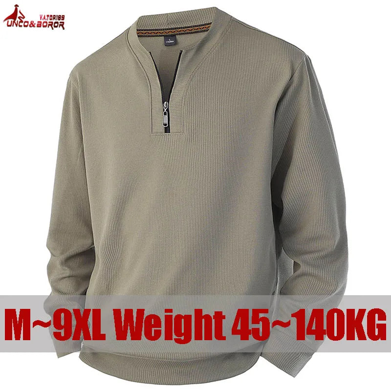 Men's half-zip sweatshirt