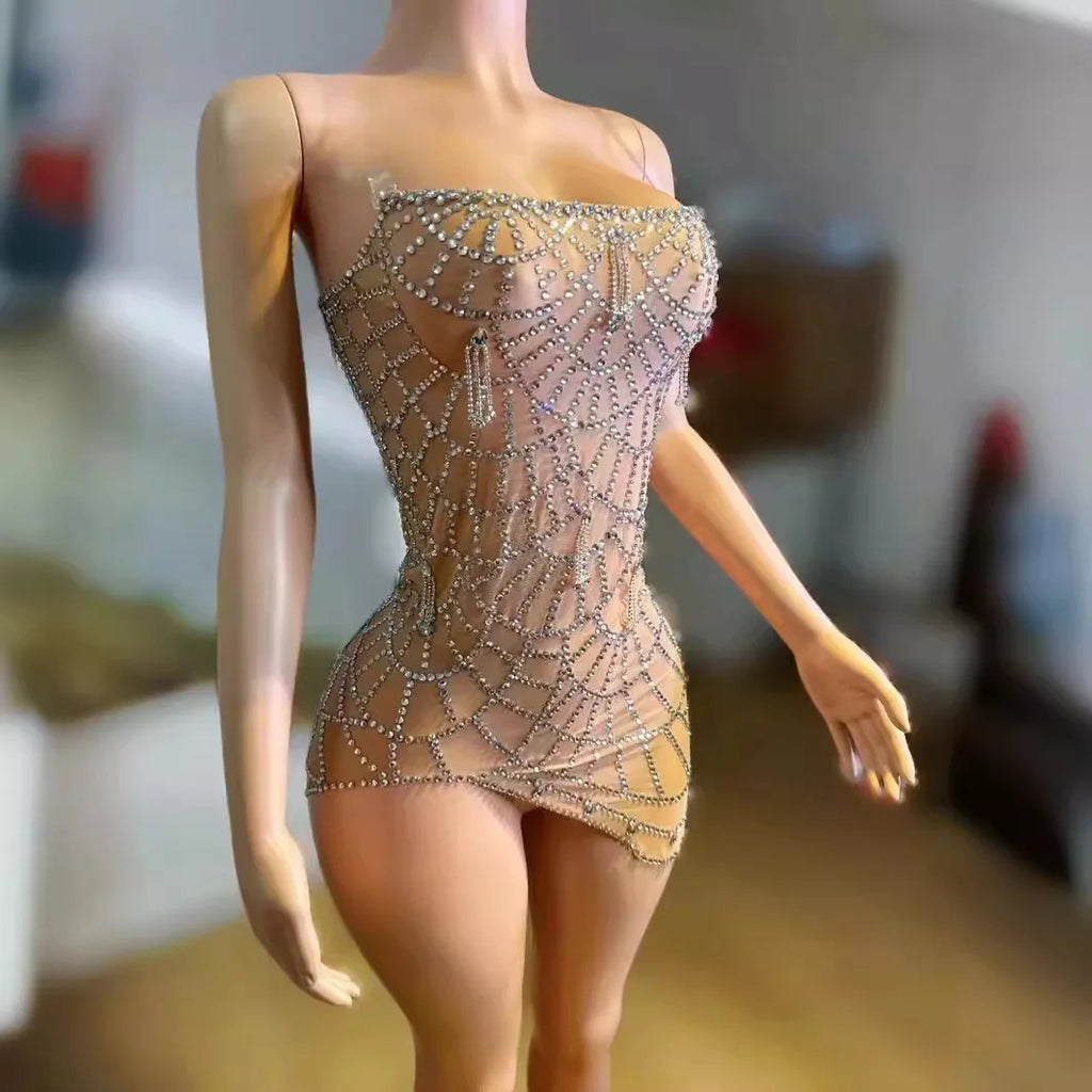 Sexy Mesh Tube Top