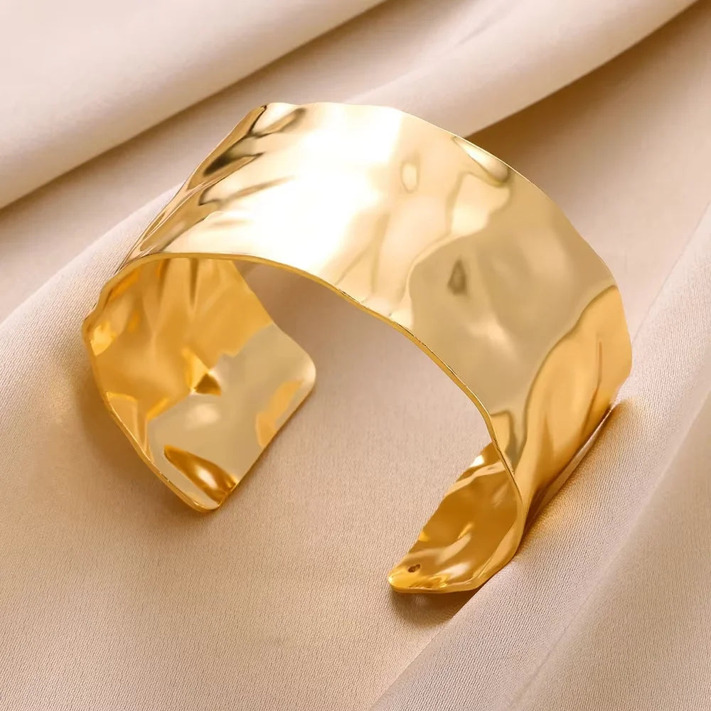 Geometric Embossed Bracelet