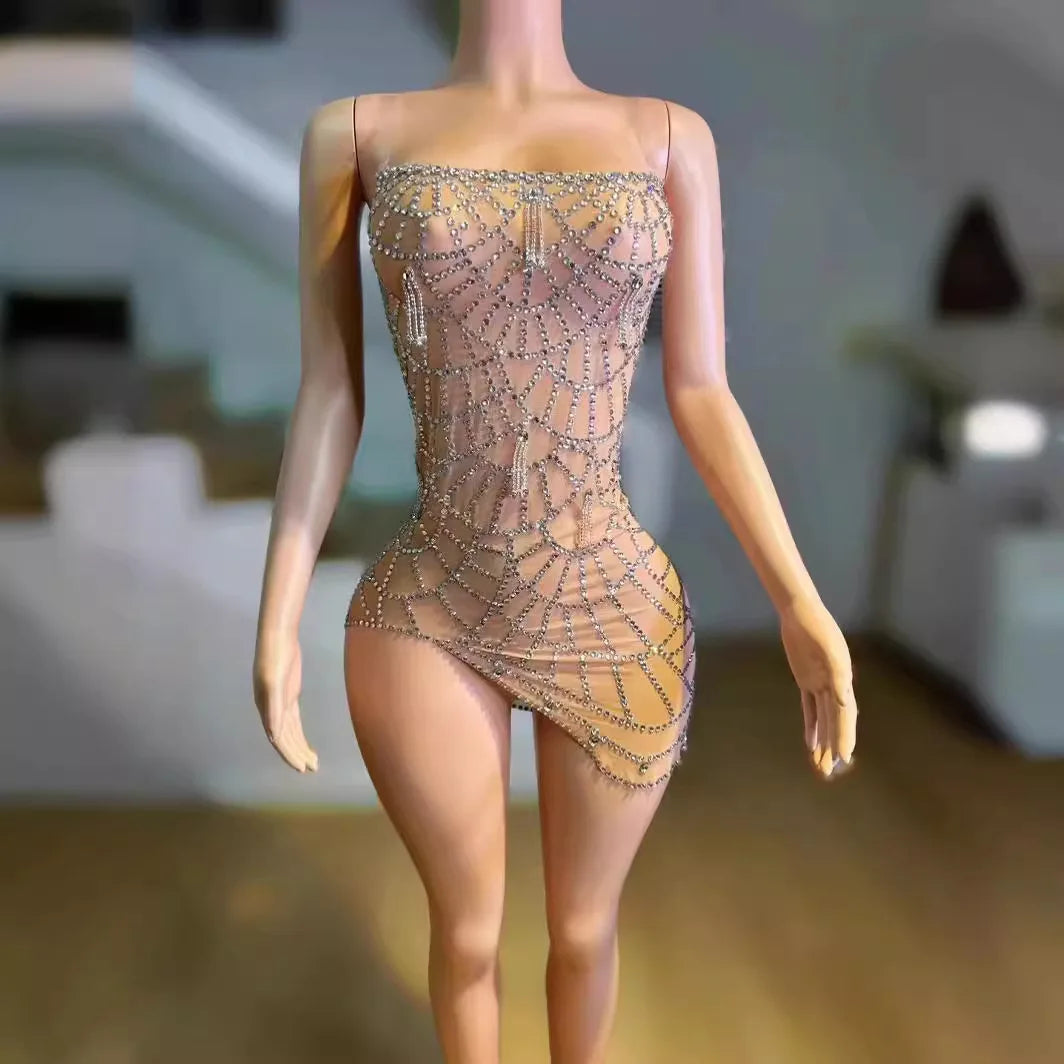 Sexy Mesh Tube Top
