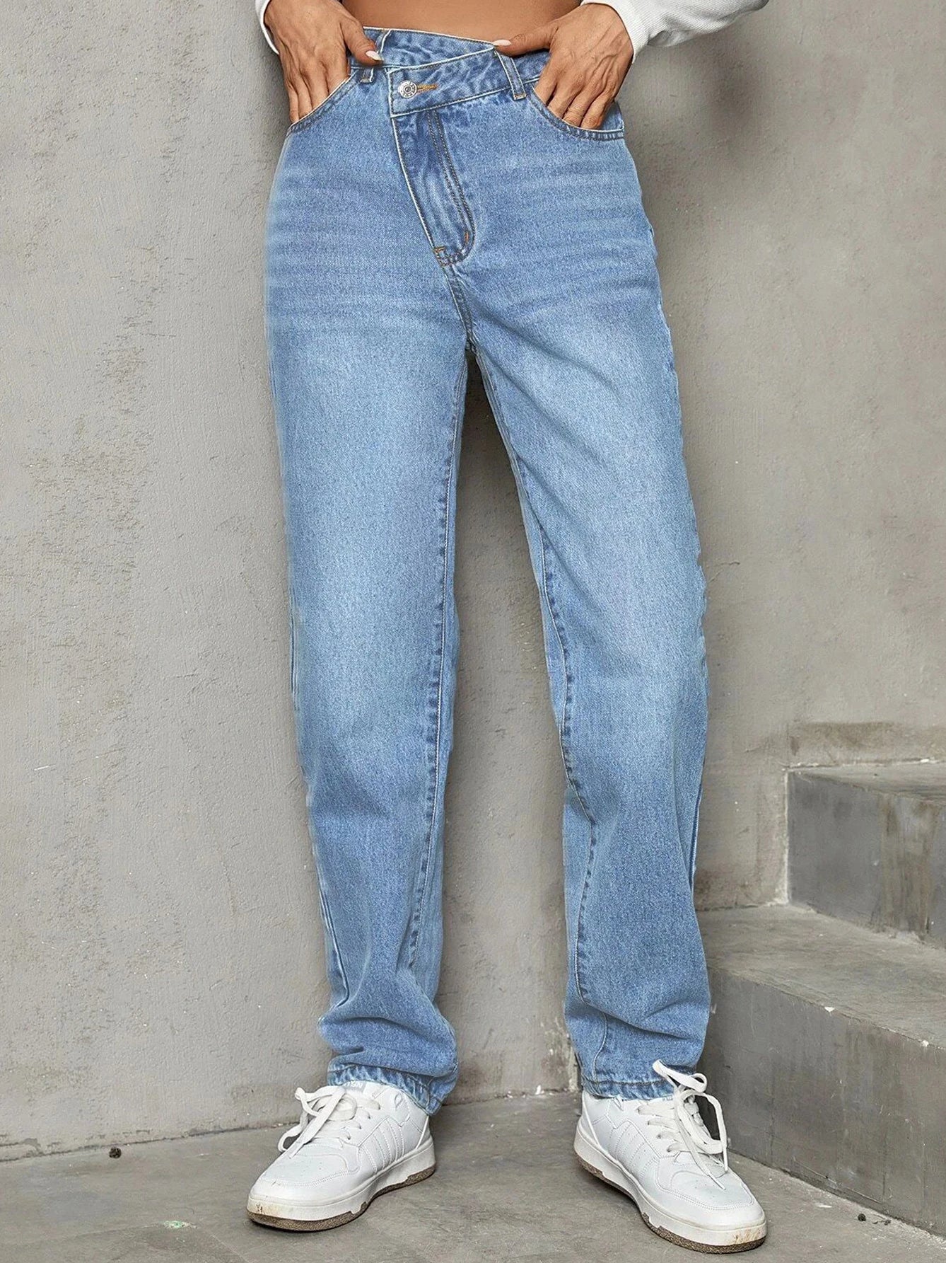 Stretchy Skinny Jeans Lady
