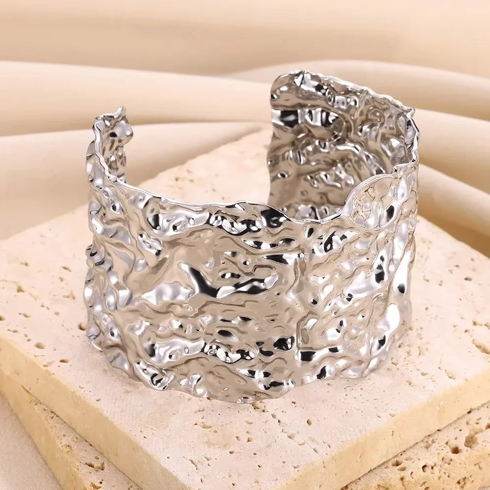 Geometric Embossed Bracelet