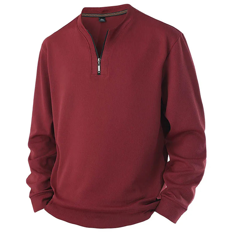 Men's half-zip sweatshirt