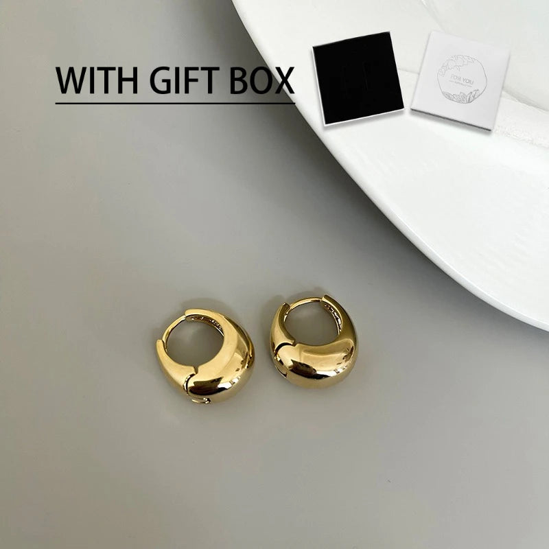 LENNIKOval Elegant Earrings