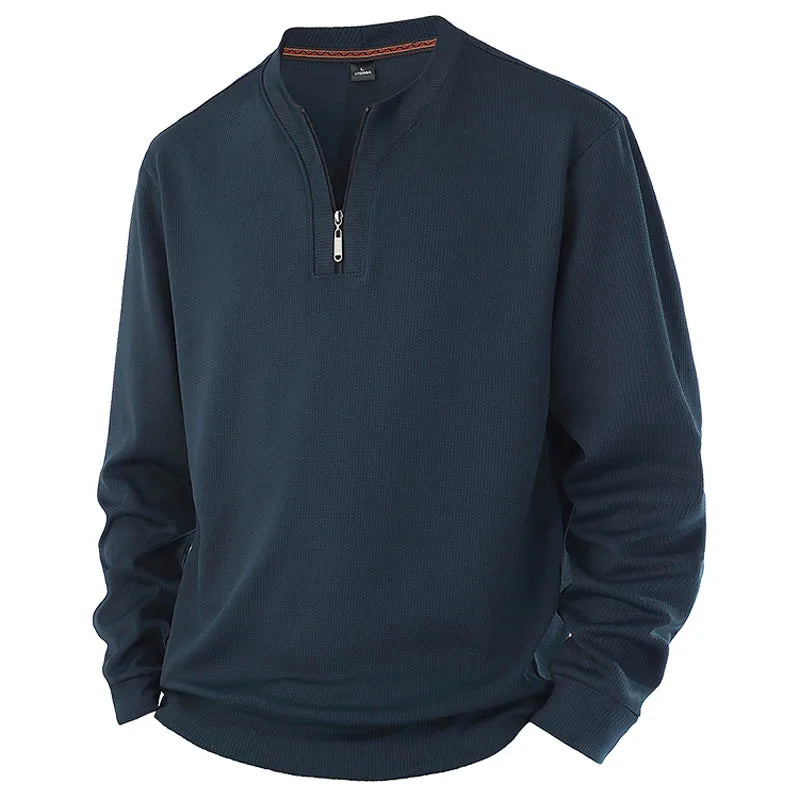 Men's half-zip sweatshirt
