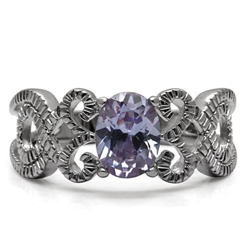 Stainless Steel Ring with AAA Grade