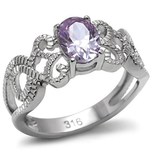 Stainless Steel Ring with AAA Grade