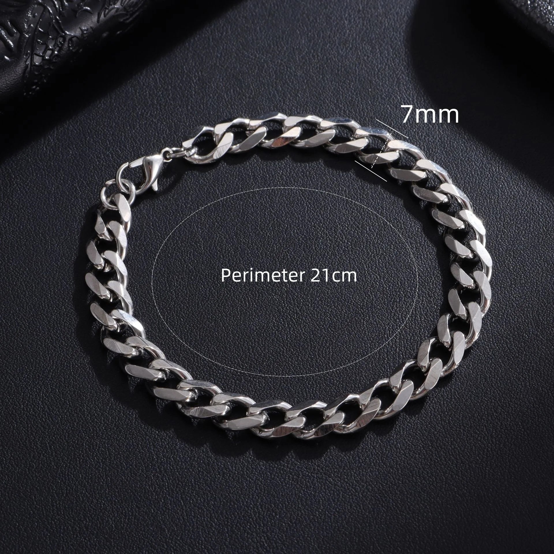 rendy Cuban Chain Bracelet – Stainless Steel
